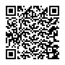 QR-code voor telefoonnummer +12263042105