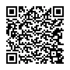 Código QR para número de teléfono +12263047663