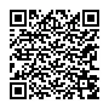 Código QR para número de telefone +12263056515