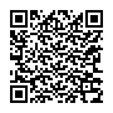 Código QR para número de teléfono +12263334304