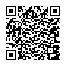 QR Code สำหรับหมายเลขโทรศัพท์ +12263883843