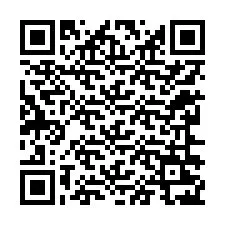 Código QR para número de telefone +12266227458