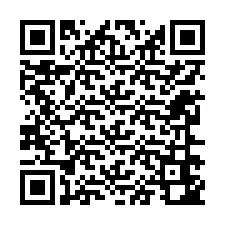 Código QR para número de telefone +12266642057