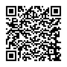 Codice QR per il numero di telefono +12266647628
