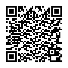 QR код за телефонен номер +12282000180