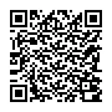 QR код за телефонен номер +12282000181