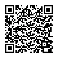 QR код за телефонен номер +12282000254