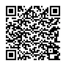 QR код за телефонен номер +12282000614