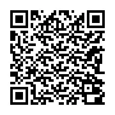 QR код за телефонен номер +12282000625