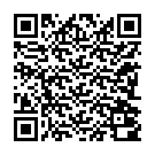 QR код за телефонен номер +12282000734