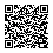 QR kód a telefonszámhoz +12282000744