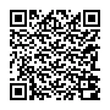 QR код за телефонен номер +12282000814