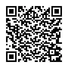 QR код за телефонен номер +12282001104