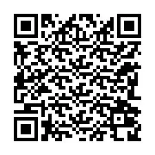 Código QR para número de telefone +12282028714