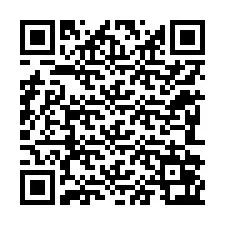 QR kód a telefonszámhoz +12282063404