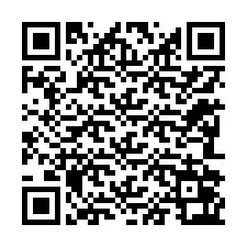 QR-koodi puhelinnumerolle +12282063409