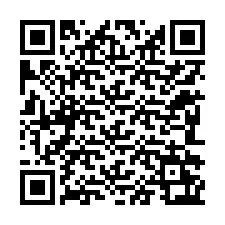 QR-koodi puhelinnumerolle +12282263404