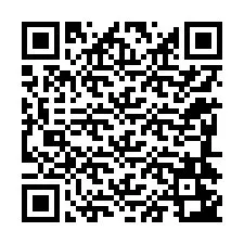 QR код за телефонен номер +12284243504