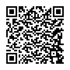 Código QR para número de teléfono +12284246671