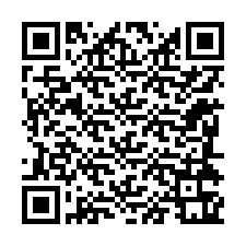 Código QR para número de teléfono +12284361845