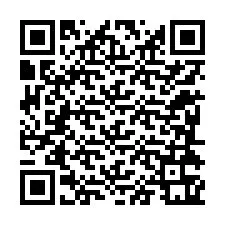 QR-koodi puhelinnumerolle +12284361874