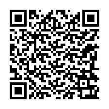 QR-koodi puhelinnumerolle +12284363415