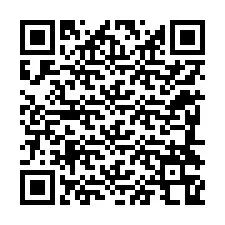 Código QR para número de teléfono +12284368604
