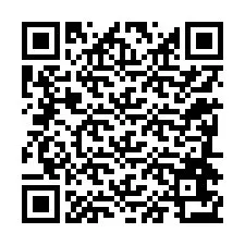 Código QR para número de teléfono +12284673748