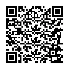 Código QR para número de teléfono +12284743845