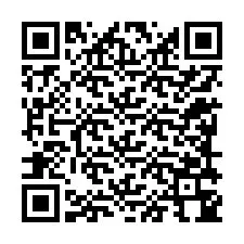 QR kód a telefonszámhoz +12289344398