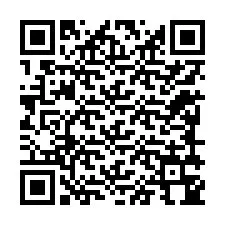 Código QR para número de teléfono +12289344489