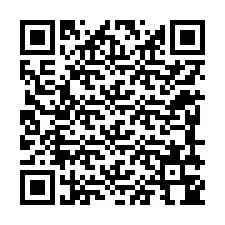 Kode QR untuk nomor Telepon +12289344504