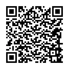 QR-koodi puhelinnumerolle +12289941987