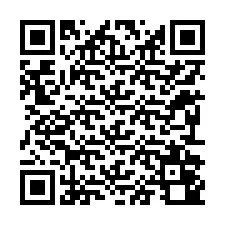 Codice QR per il numero di telefono +12292040580