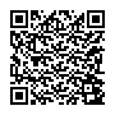 Codice QR per il numero di telefono +12292043774