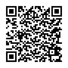 QR код за телефонен номер +12292435958