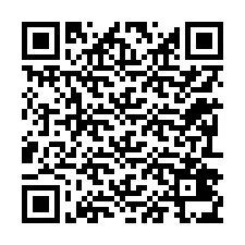 Código QR para número de teléfono +12292435959