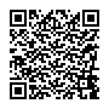 QR-code voor telefoonnummer +12296489850