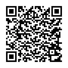 Codice QR per il numero di telefono +12298212789