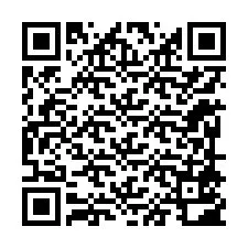 Codice QR per il numero di telefono +12298502875