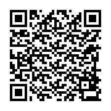 Código QR para número de teléfono +12298833644