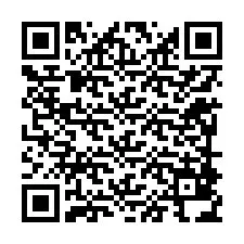 Código QR para número de teléfono +12298834496