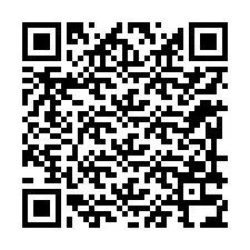 QR-koodi puhelinnumerolle +12299334361