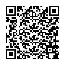 QR код за телефонен номер +12299584554