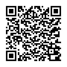 QR-koodi puhelinnumerolle +12312000008