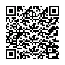 Código QR para número de teléfono +12312032981