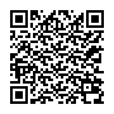 Código QR para número de teléfono +12312038429