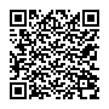 Código QR para número de teléfono +12312038627