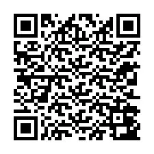 QR kód a telefonszámhoz +12312043896