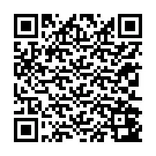 QR kód a telefonszámhoz +12312043932